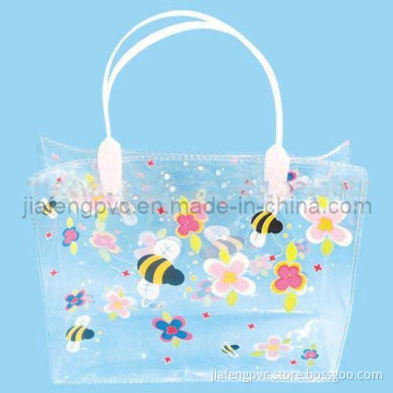 PVC Shopping/Beach Bag of Transparent